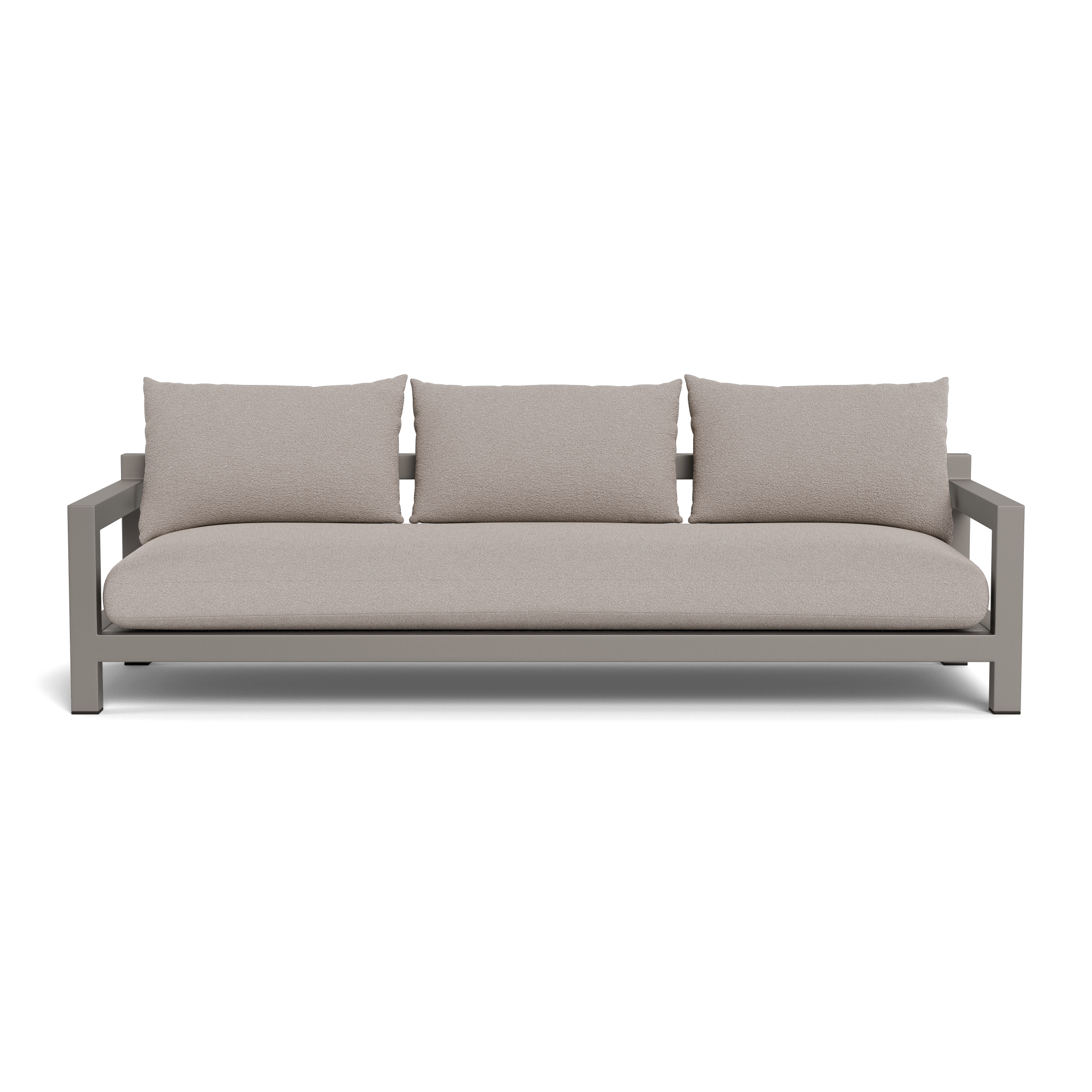 Pacific Aluminum 3 Seat Sofa