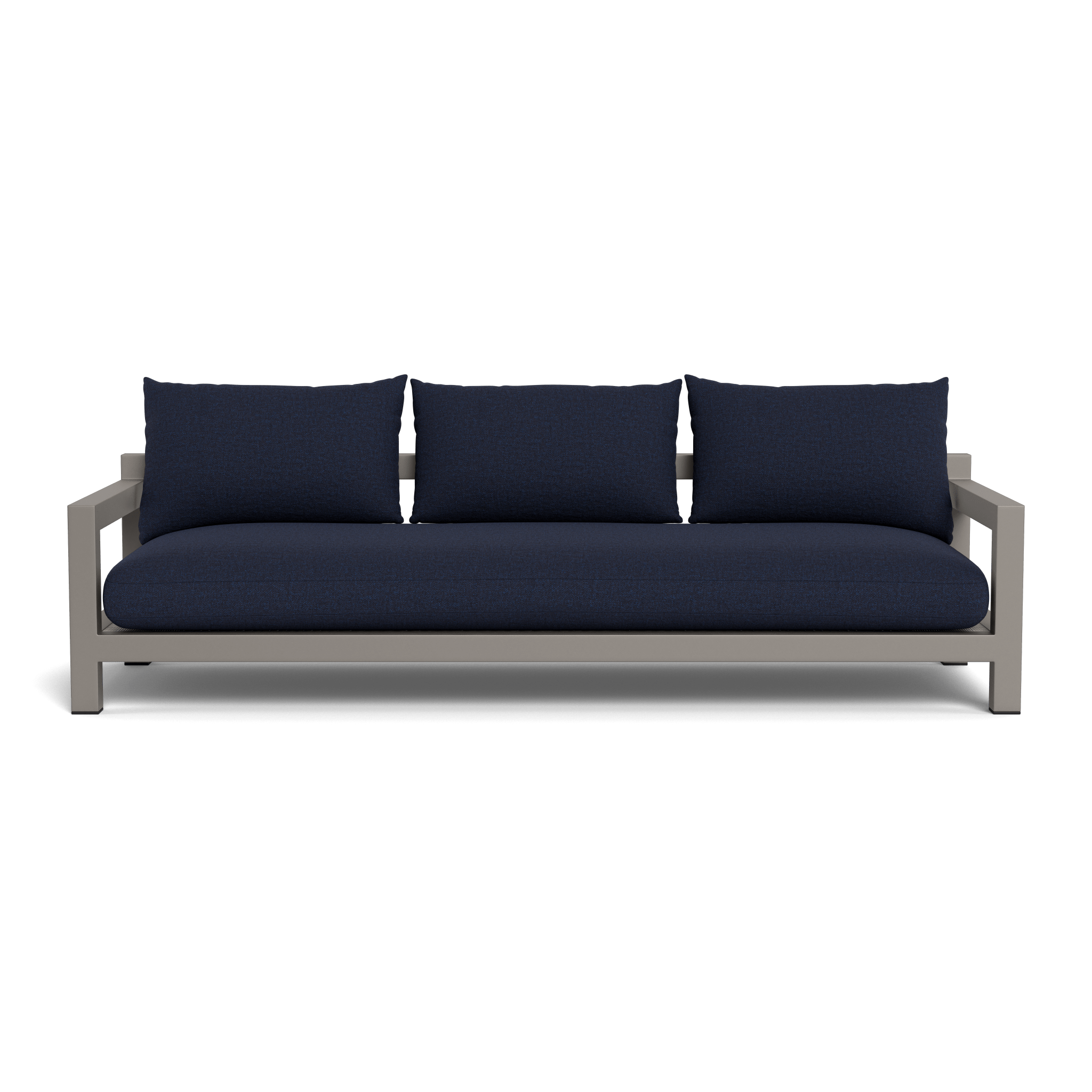 Pacific Aluminum 3 Seat Sofa