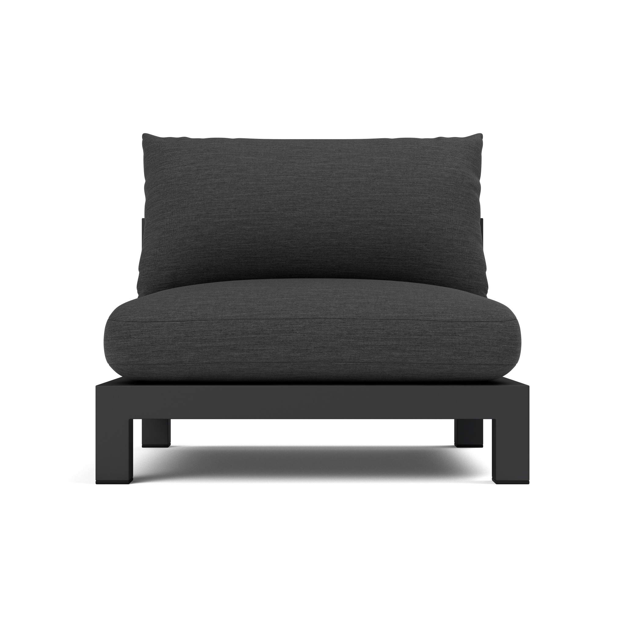 Pacific Aluminum Armless Single