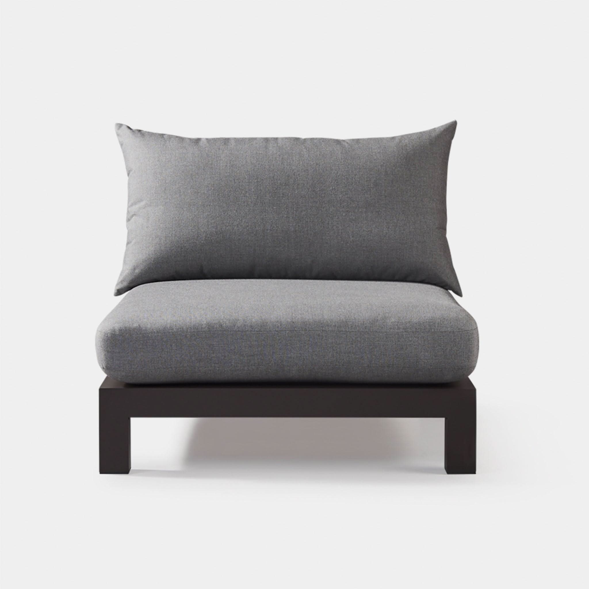 Pacific Aluminum Armless Single