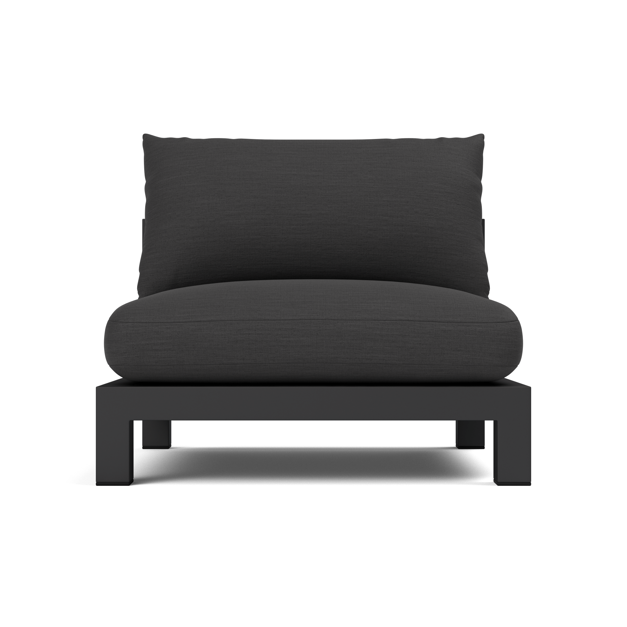 Pacific Aluminum Armless Single