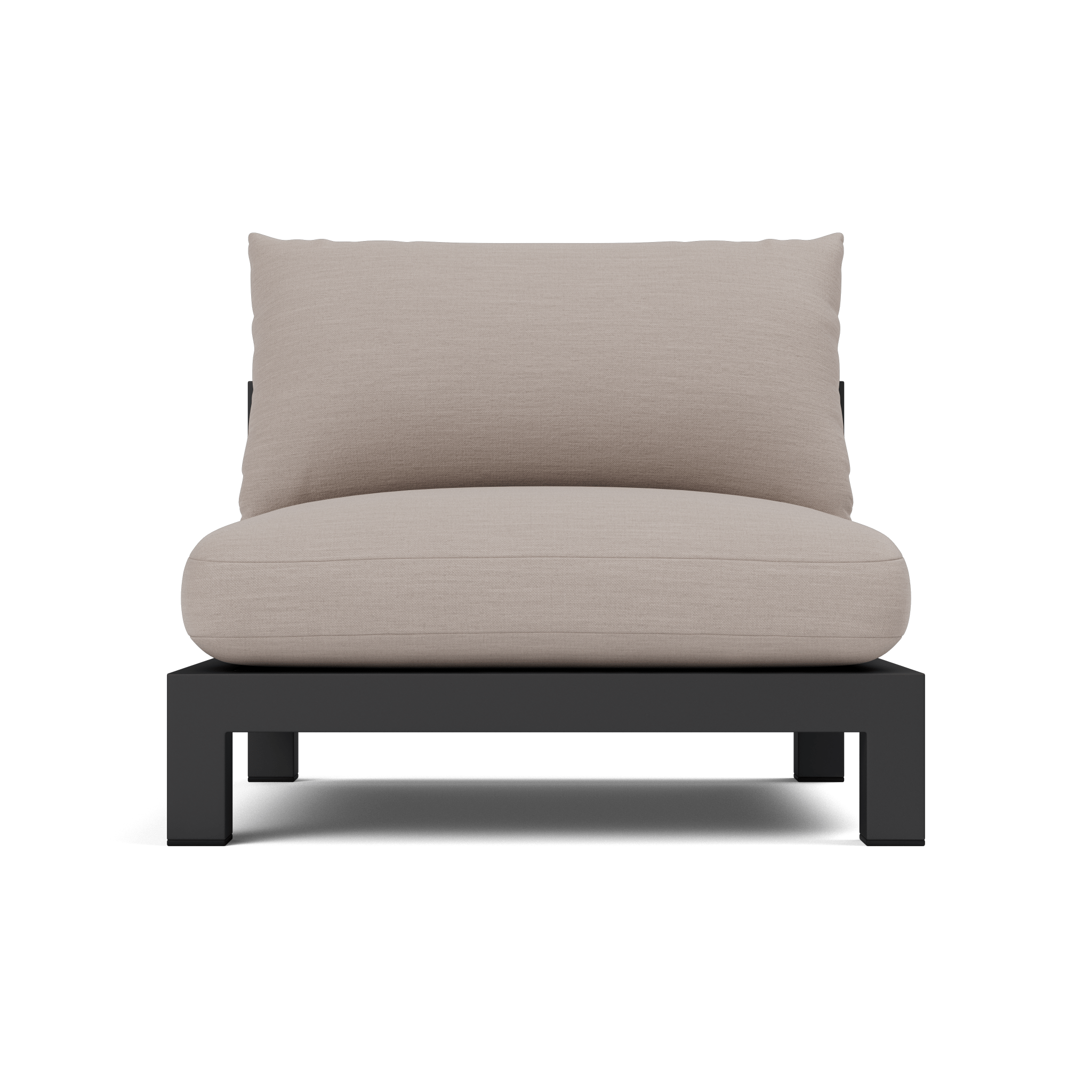Pacific Aluminum Armless Single