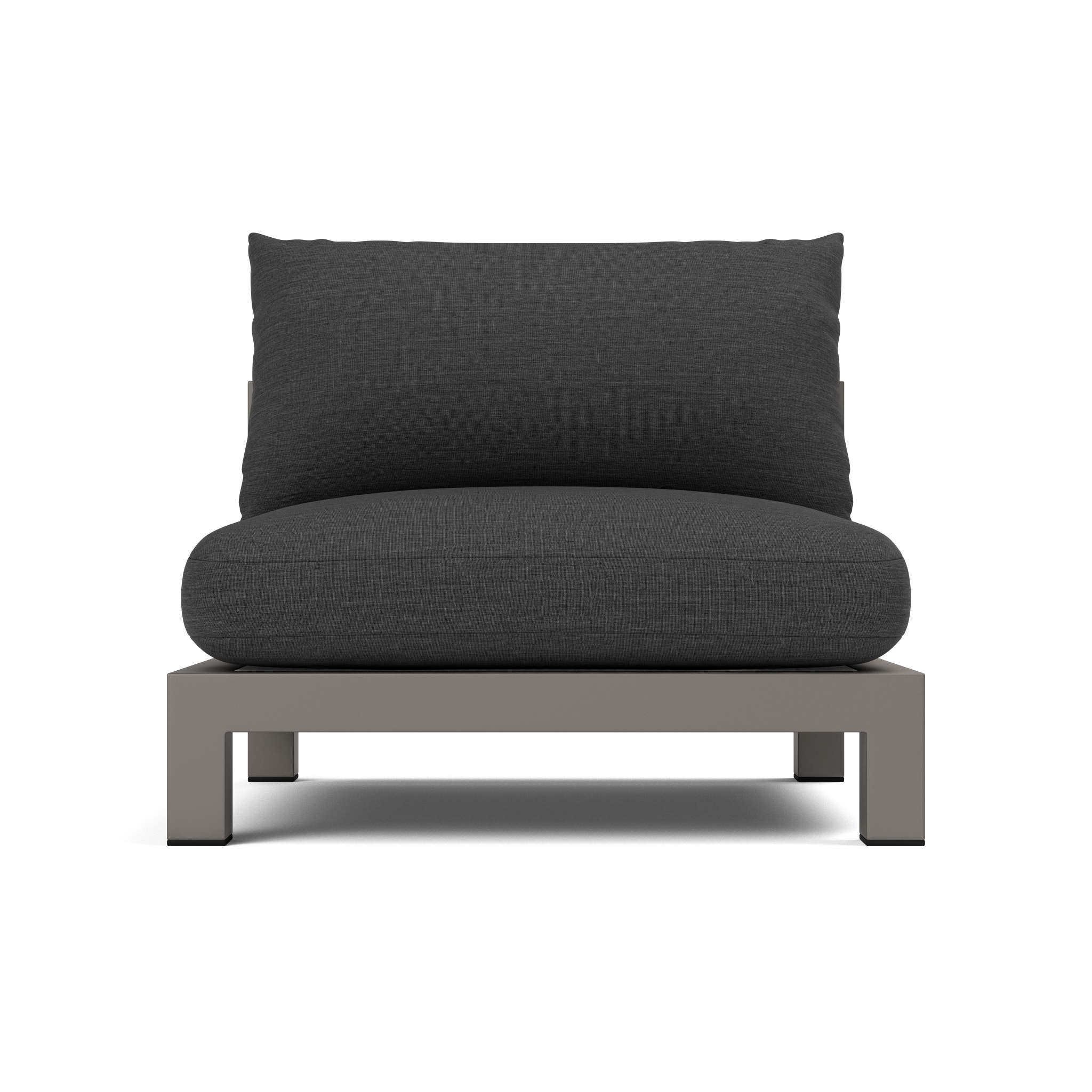 Pacific Aluminum Armless Single