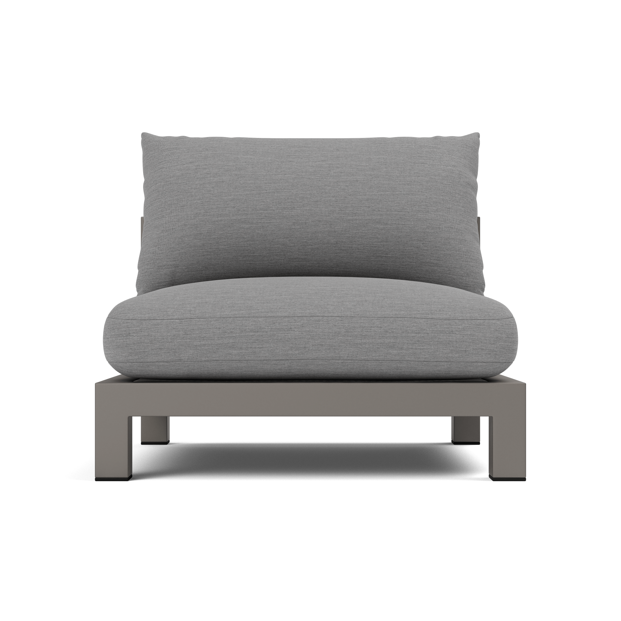 Pacific Aluminum Armless Single