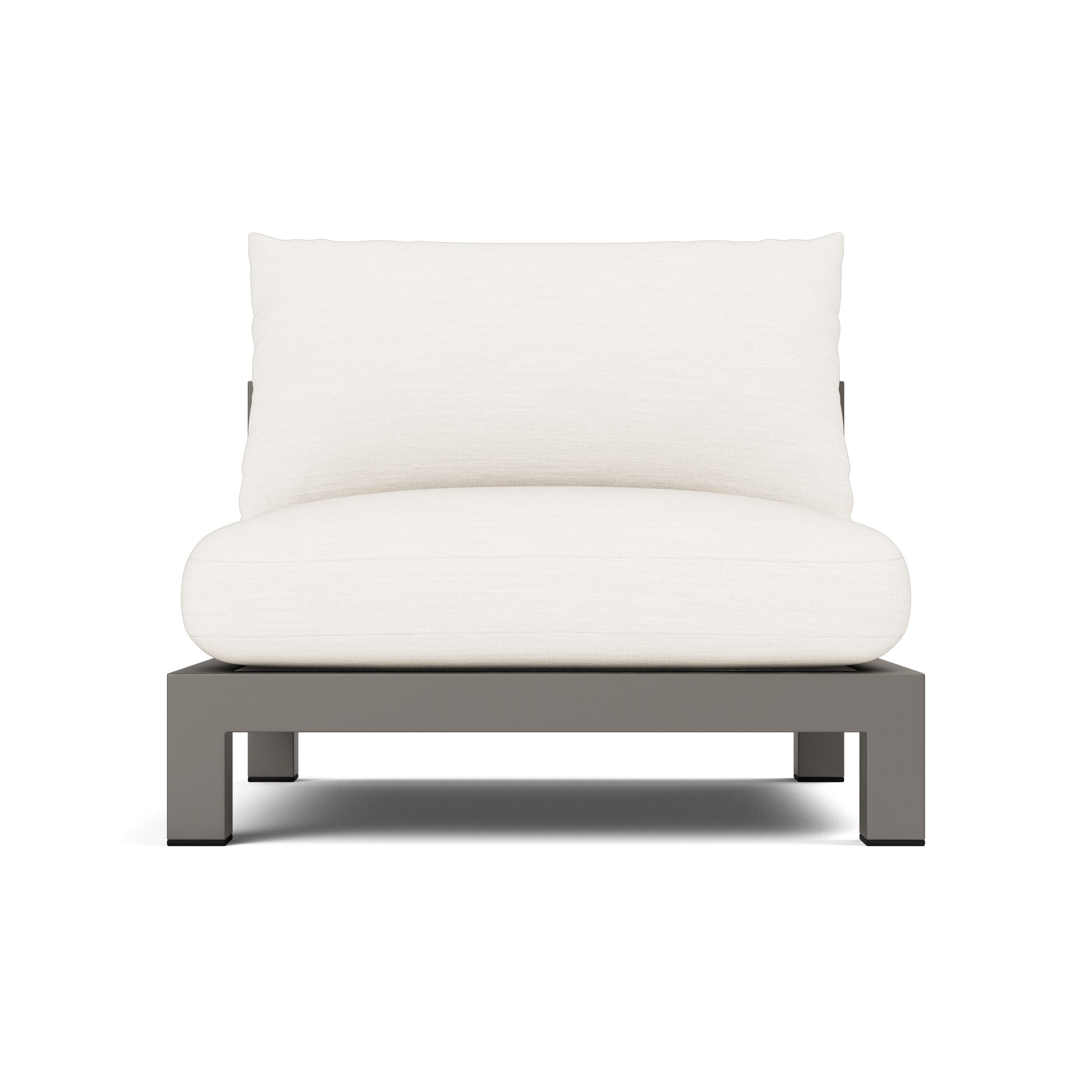 Pacific Aluminum Armless Single