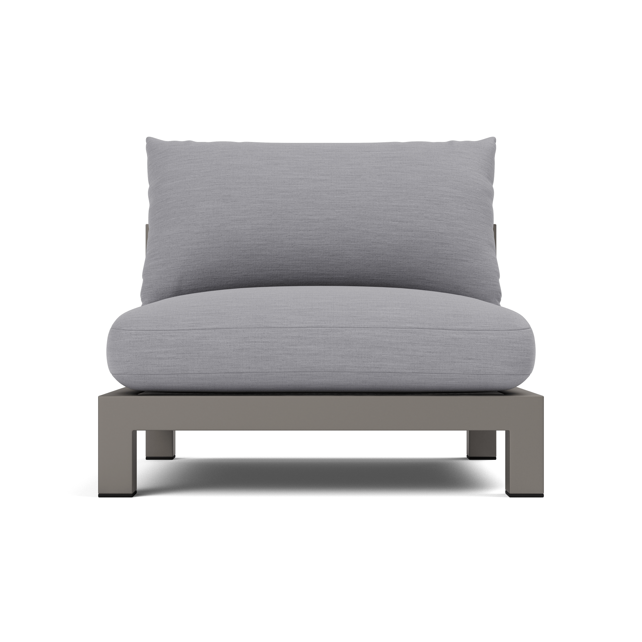 Pacific Aluminum Armless Single