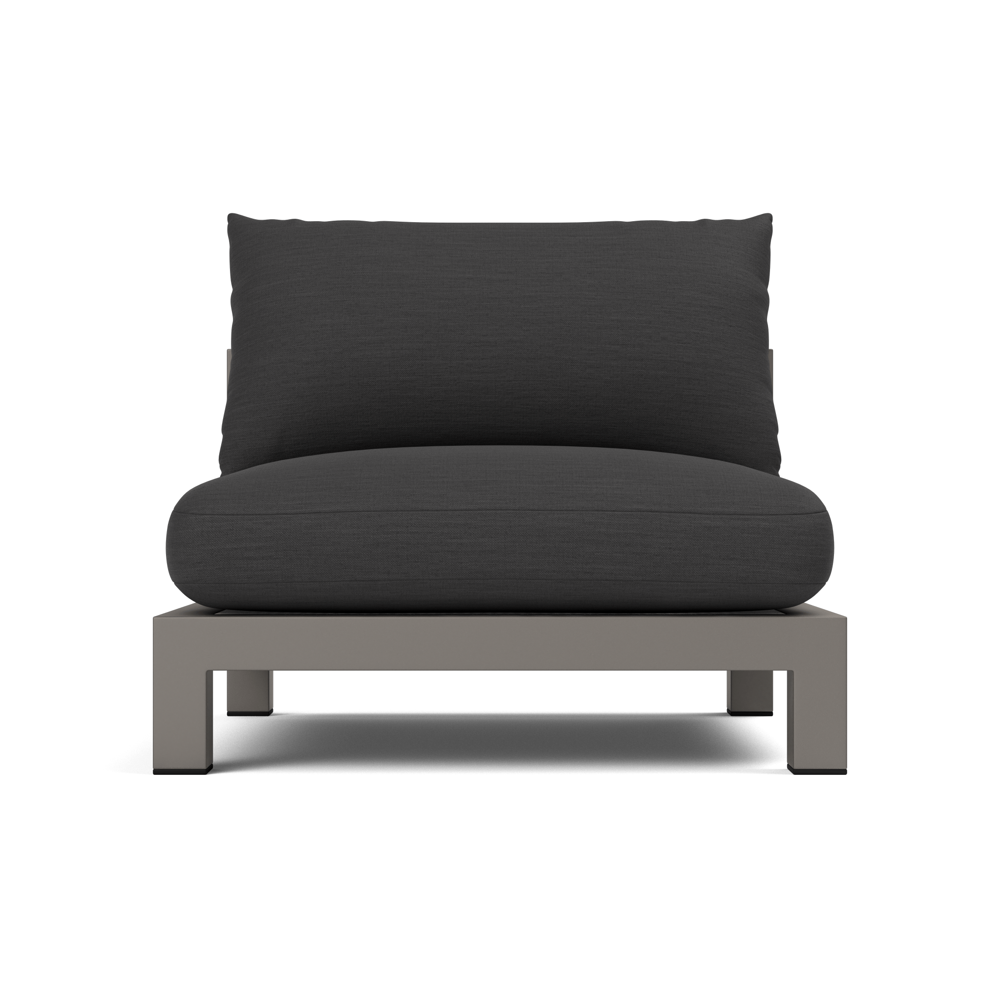 Pacific Aluminum Armless Single