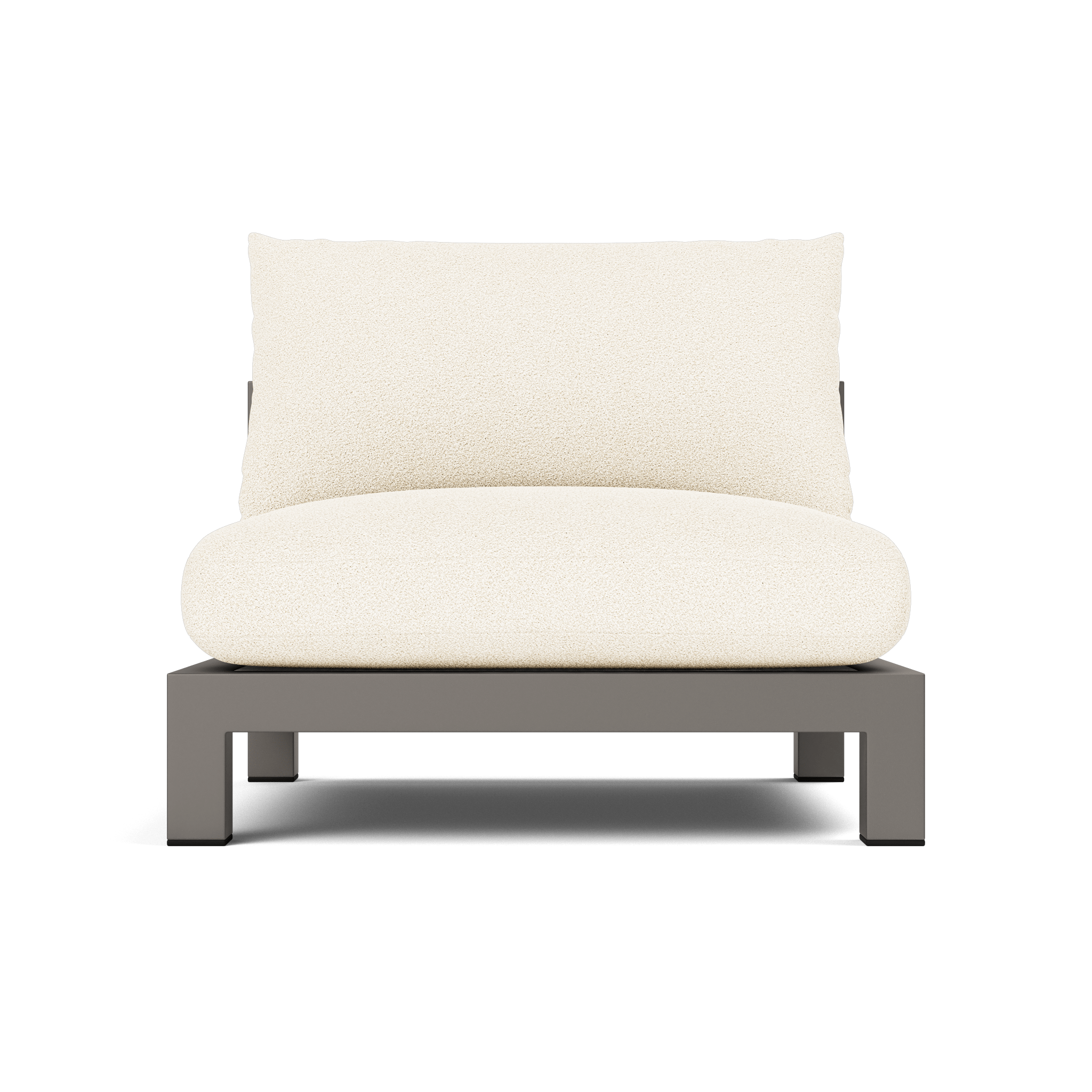 Pacific Aluminum Armless Single