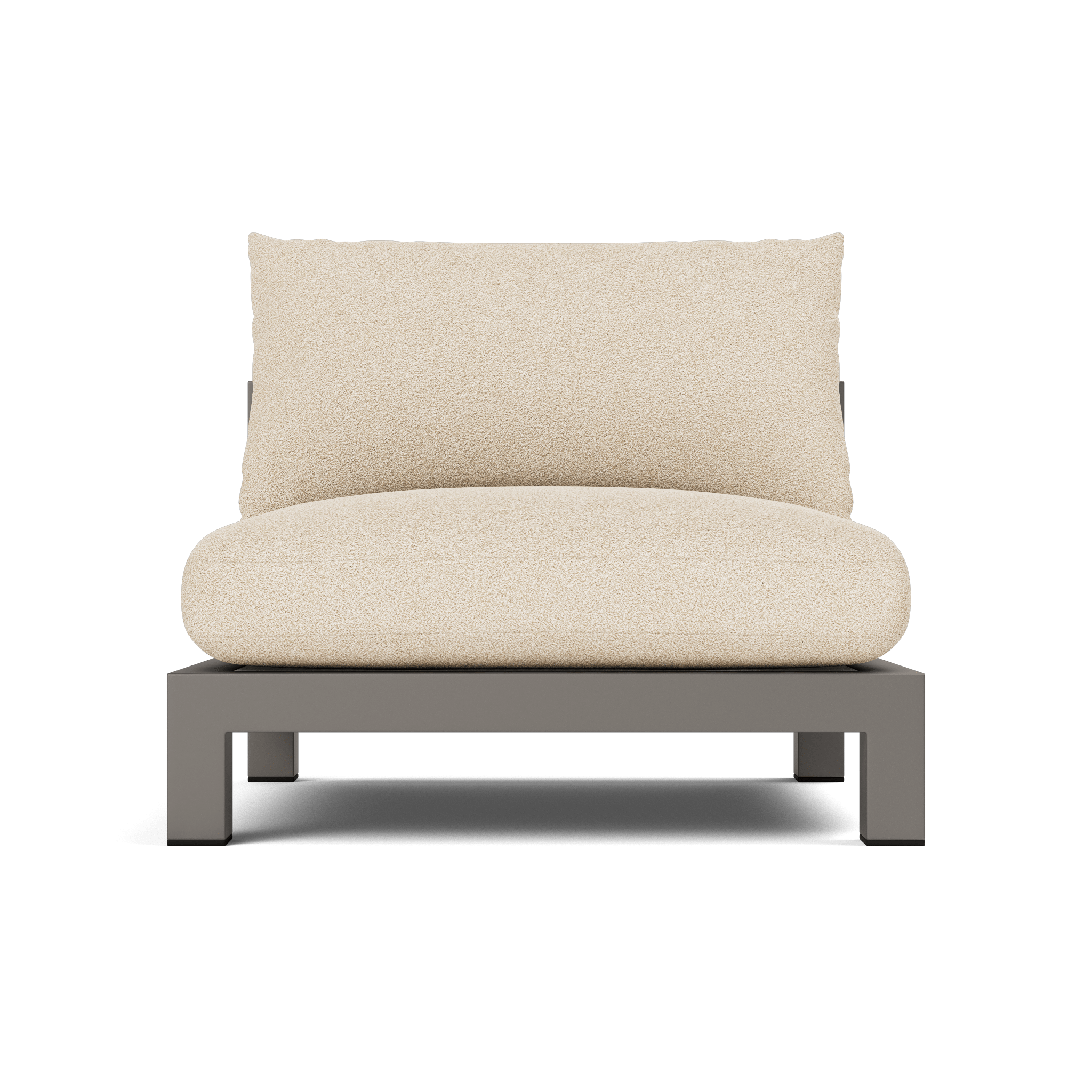 Pacific Aluminum Armless Single