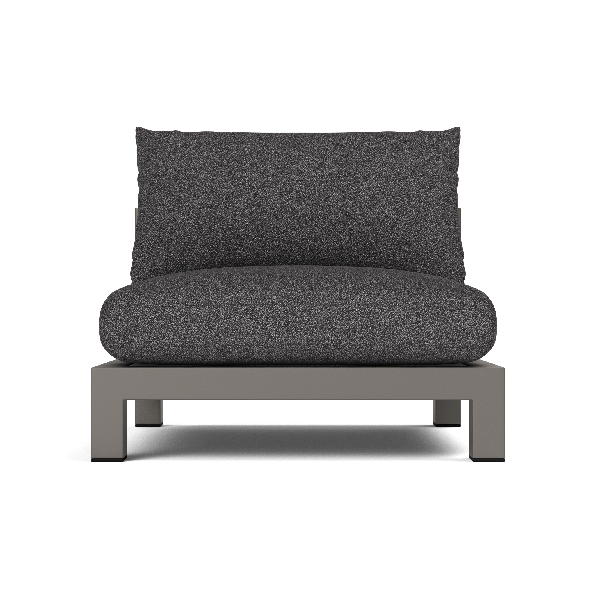 Pacific Aluminum Armless Single