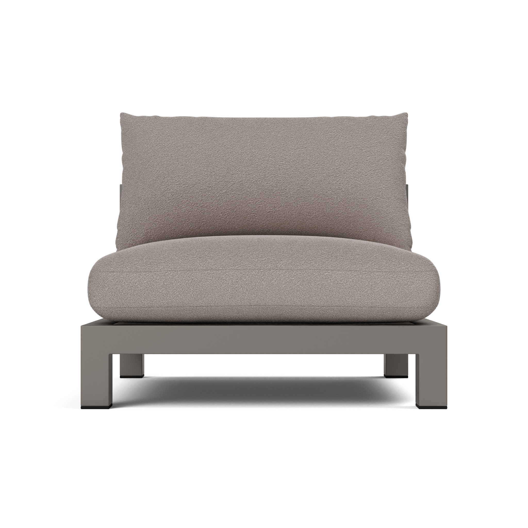 Pacific Aluminum Armless Single