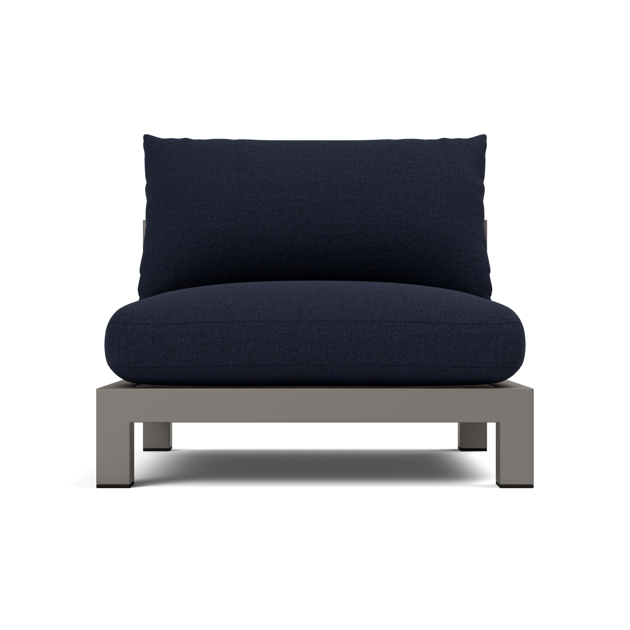 Pacific Aluminum Armless Single