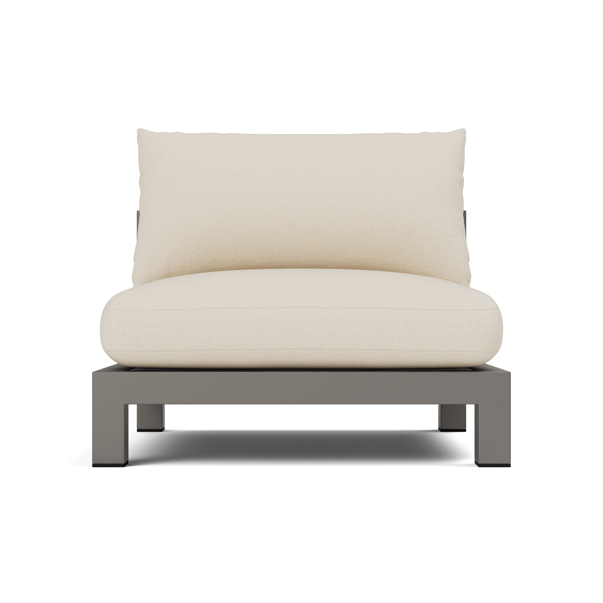 Pacific Aluminum Armless Single