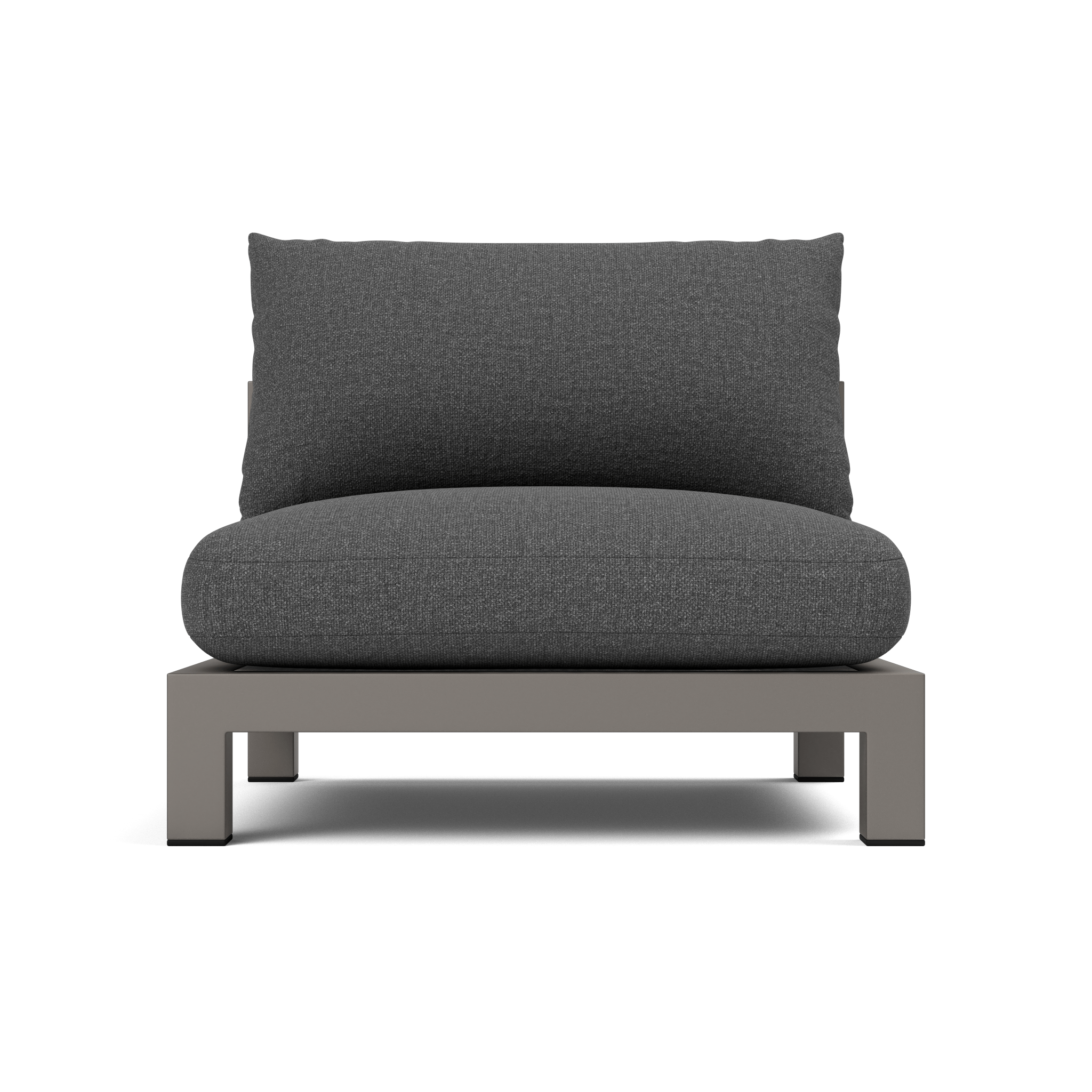Pacific Aluminum Armless Single