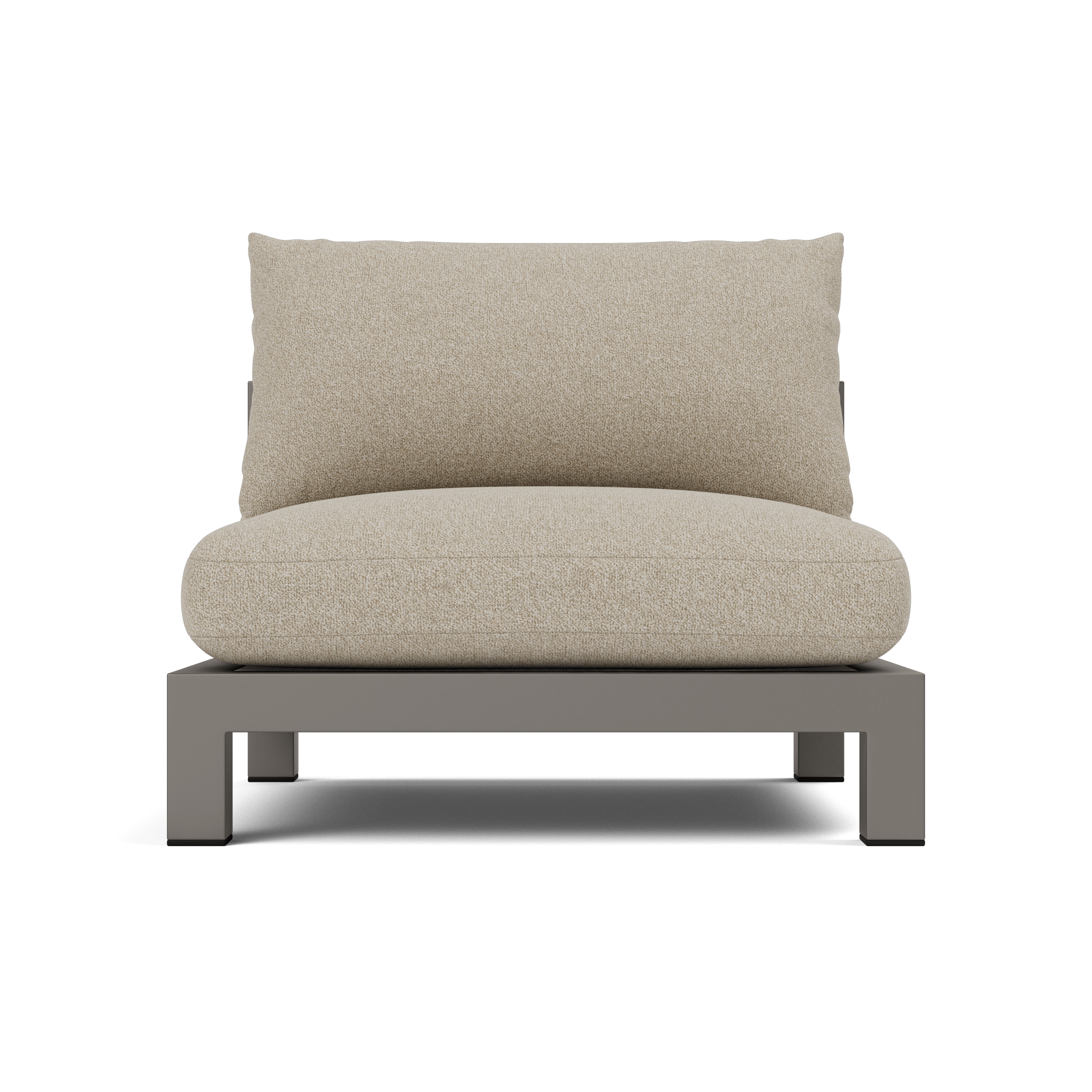 Pacific Aluminum Armless Single
