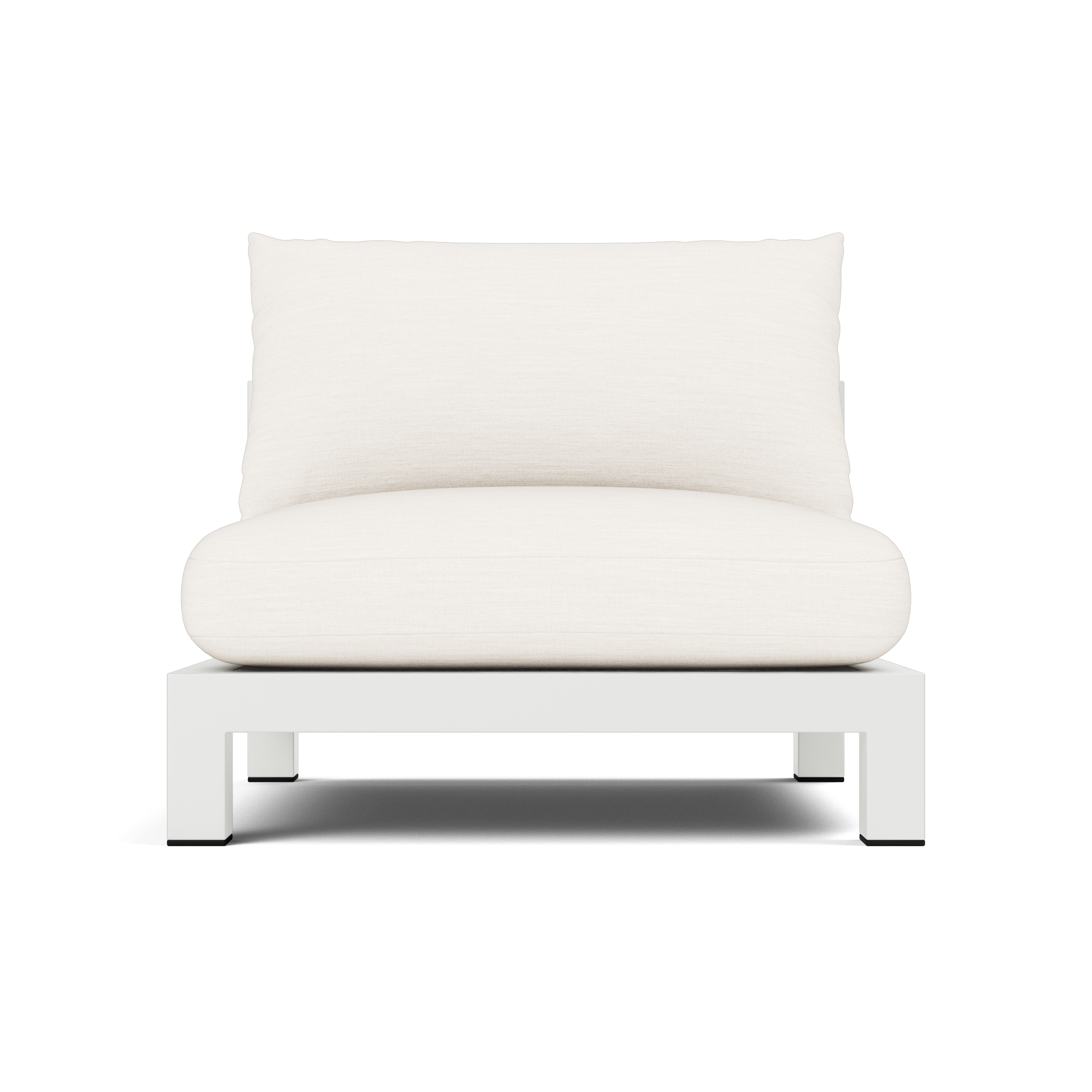 Pacific Aluminum Armless Single