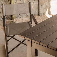 Pacific Aluminum Extension Dining Table