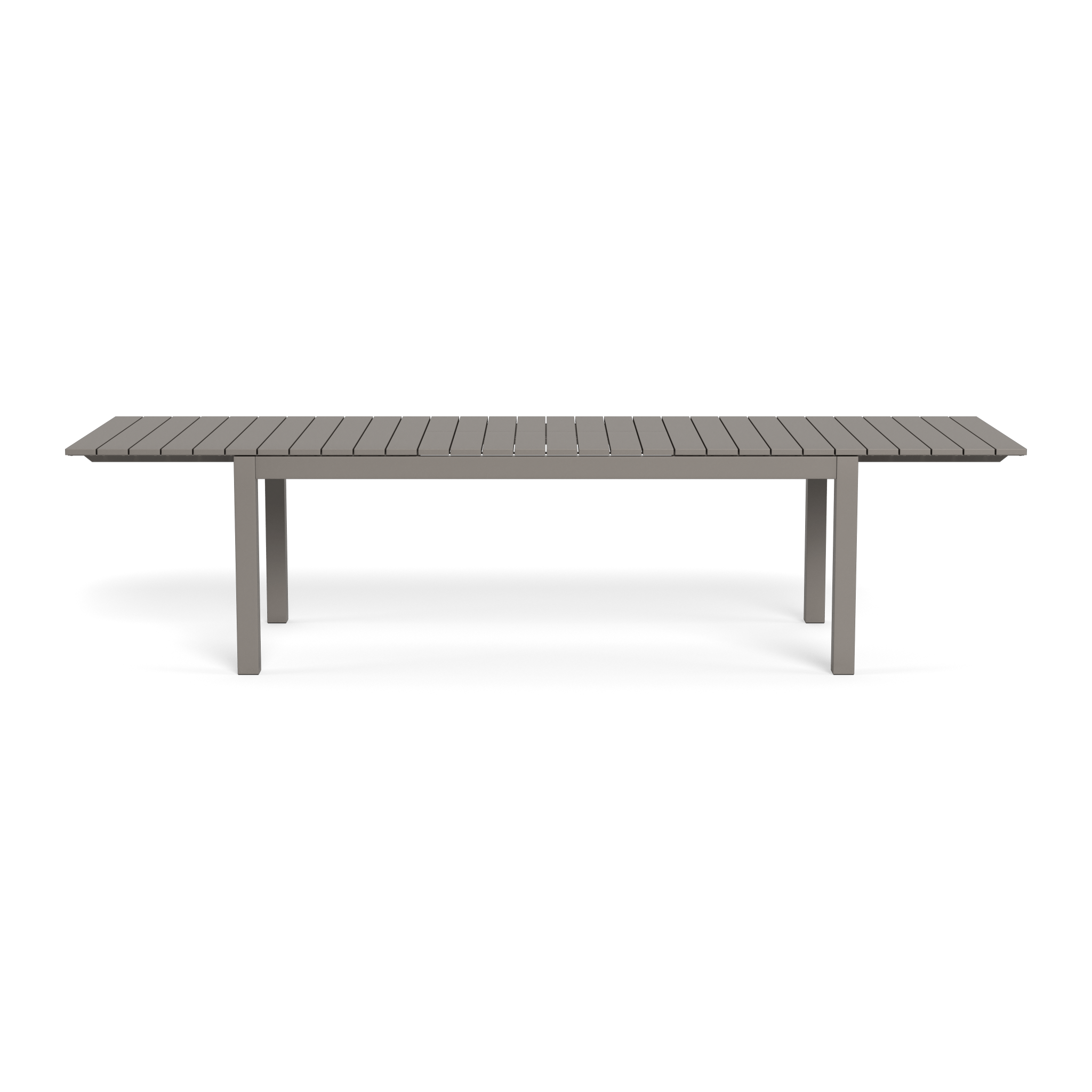 Pacific Aluminum Extension Dining Table | Modern Outdoor Furniture