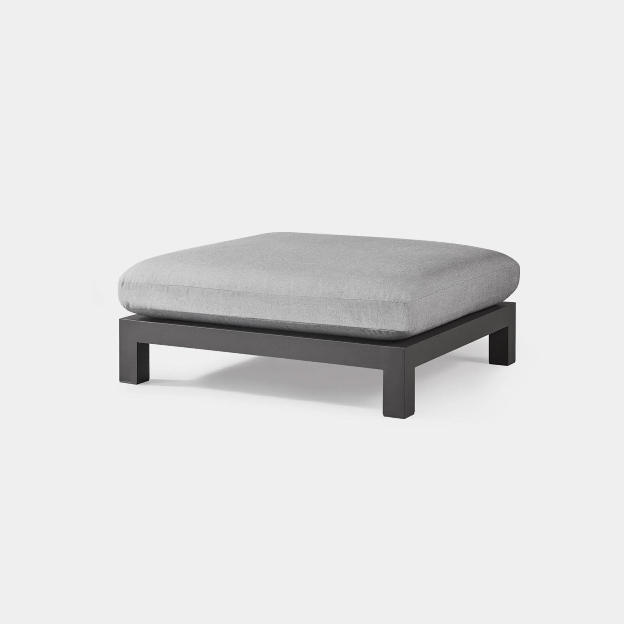Pacific Aluminum Ottoman