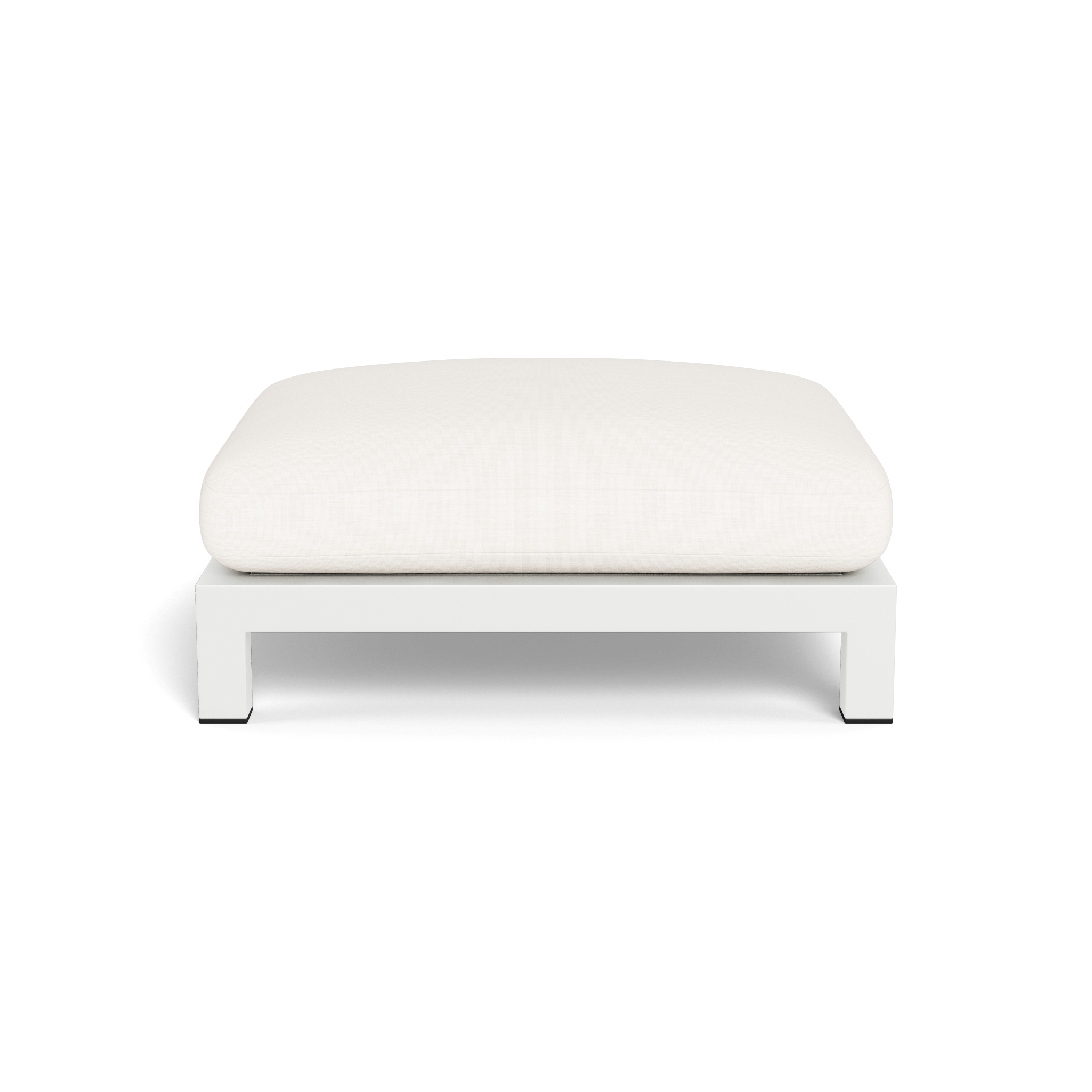 Pacific Aluminum Ottoman