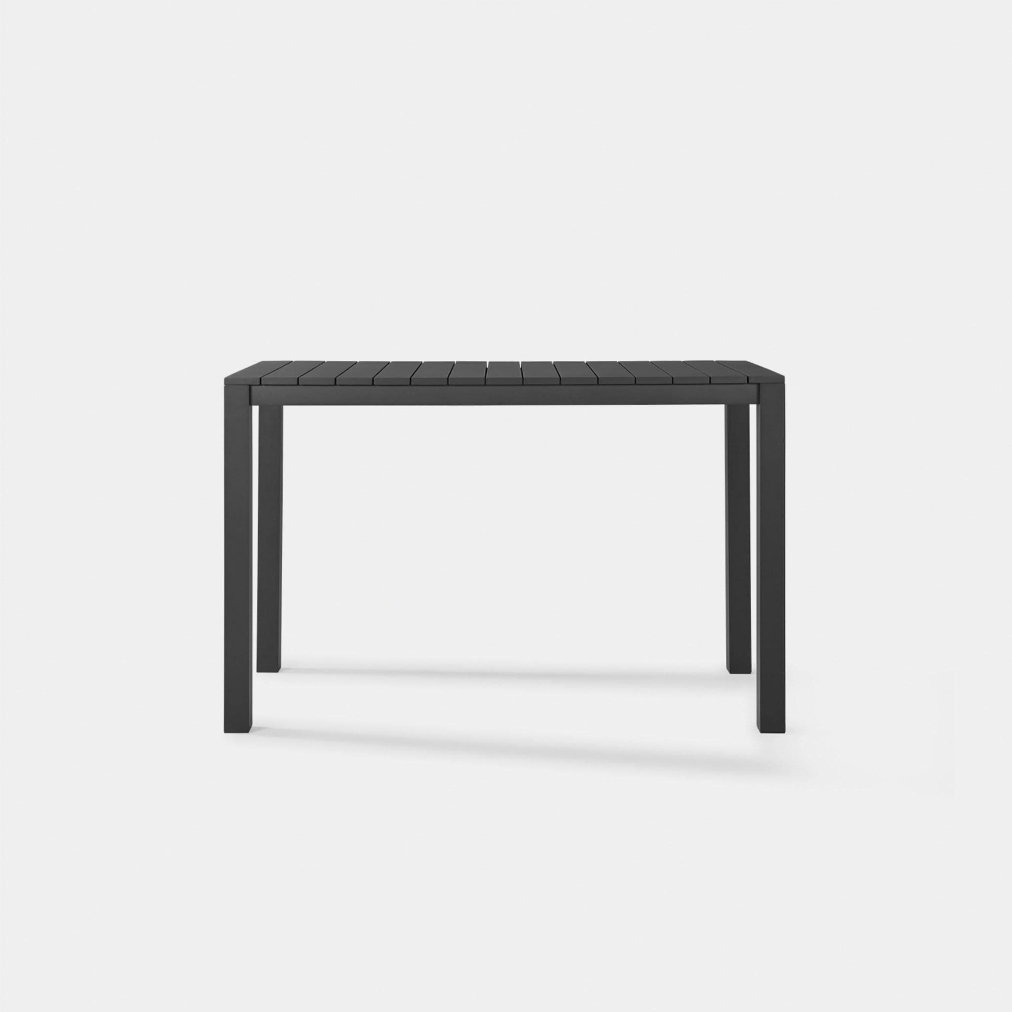 Pacific Aluminum Rectangle Bar Table
