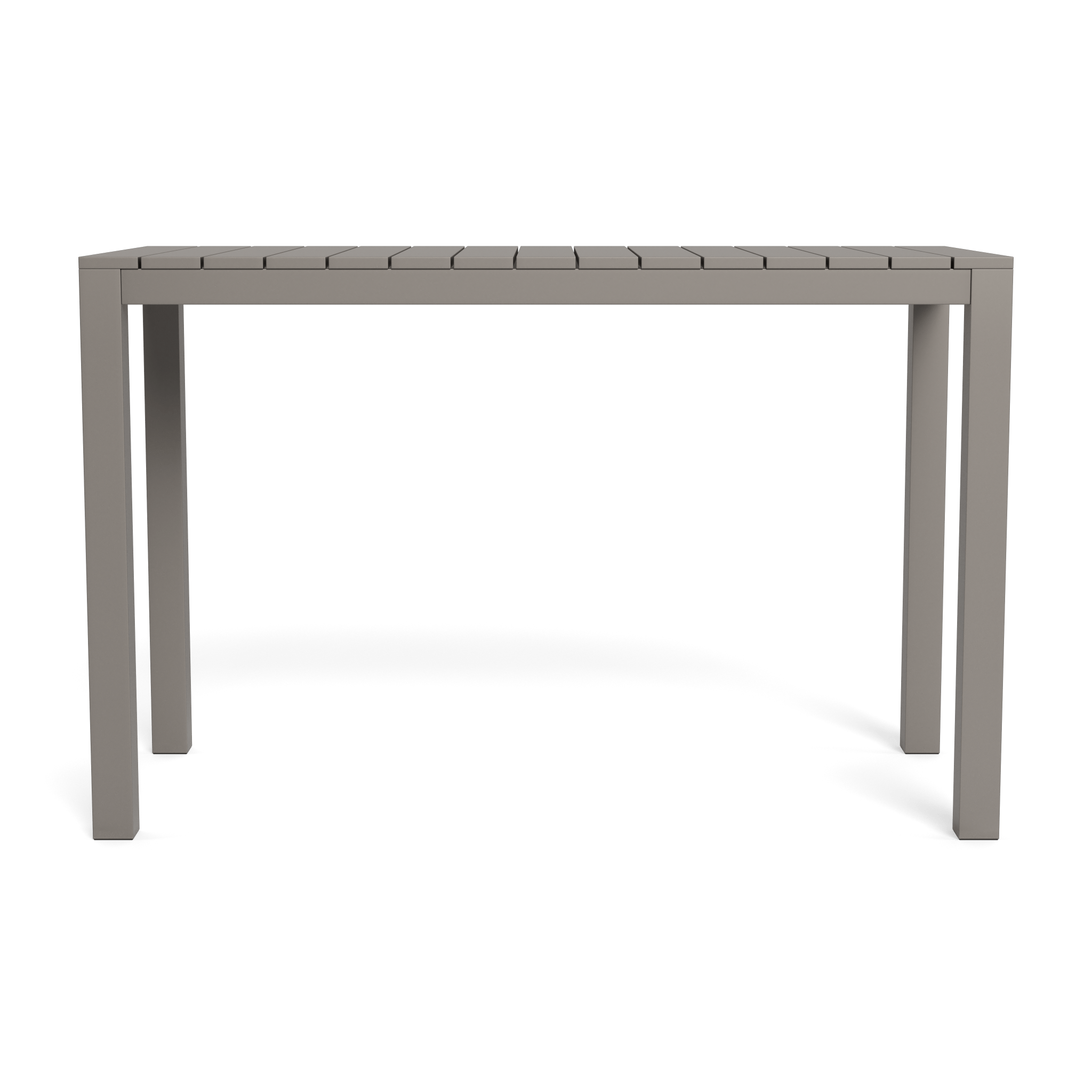 Pacific Aluminum Rectangle Bar Table