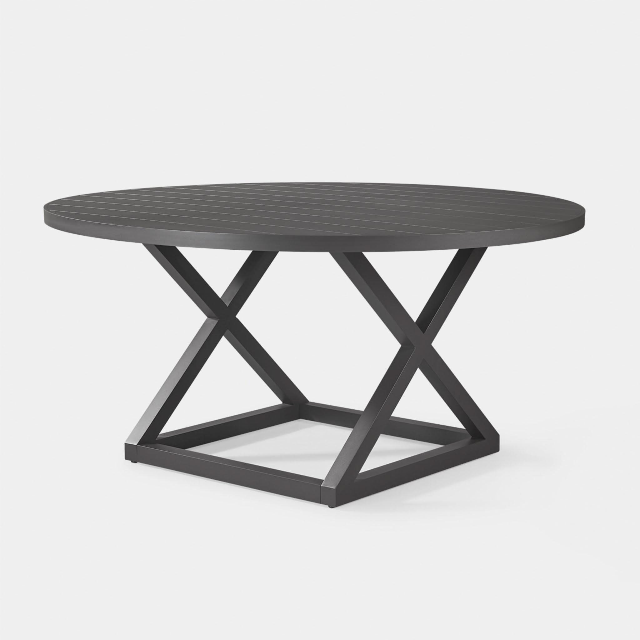 Pacific Aluminum Round Dining Table 60"