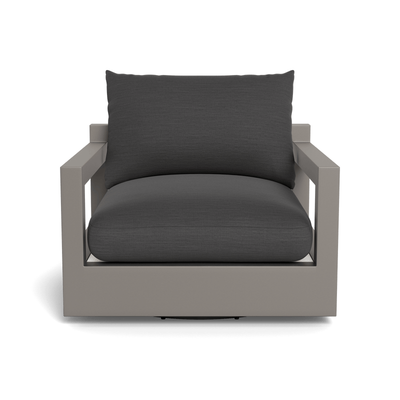 Pacific Aluminum Swivel Lounge Chair - Harbour - Harbour - PACA-08F-ALTAU-BAWHI-PANGRA