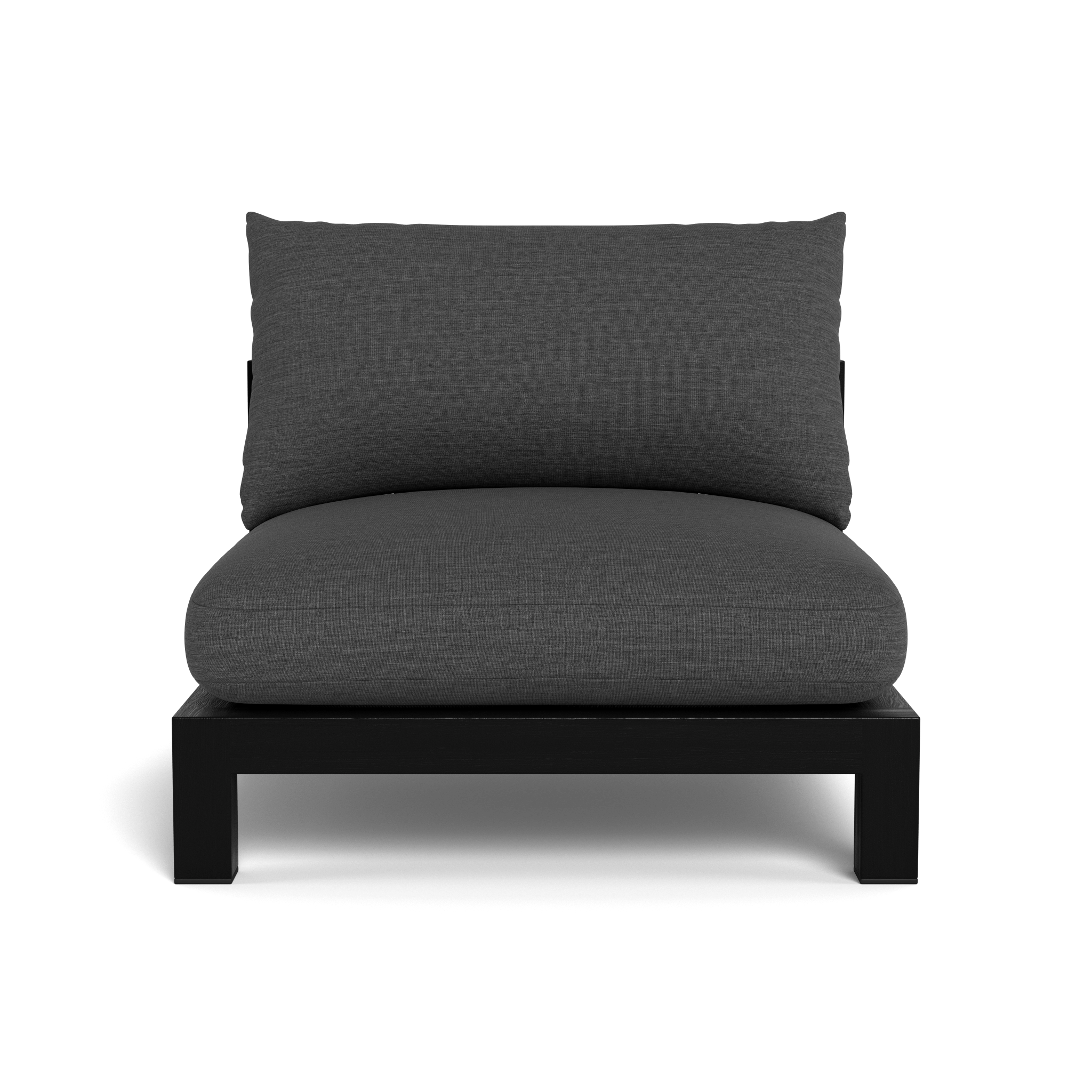 Pacific Teak Armless Single