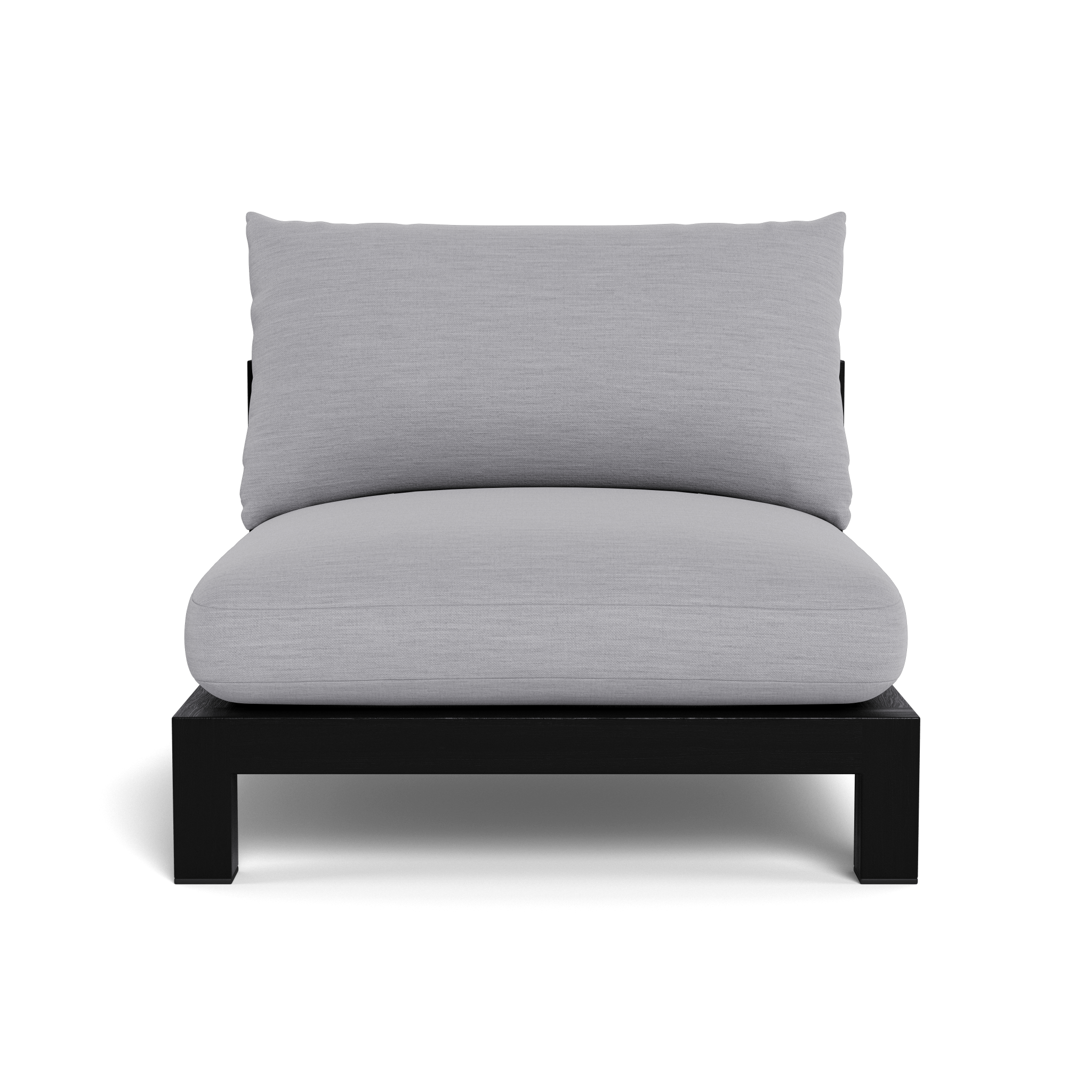 Pacific Teak Armless Single