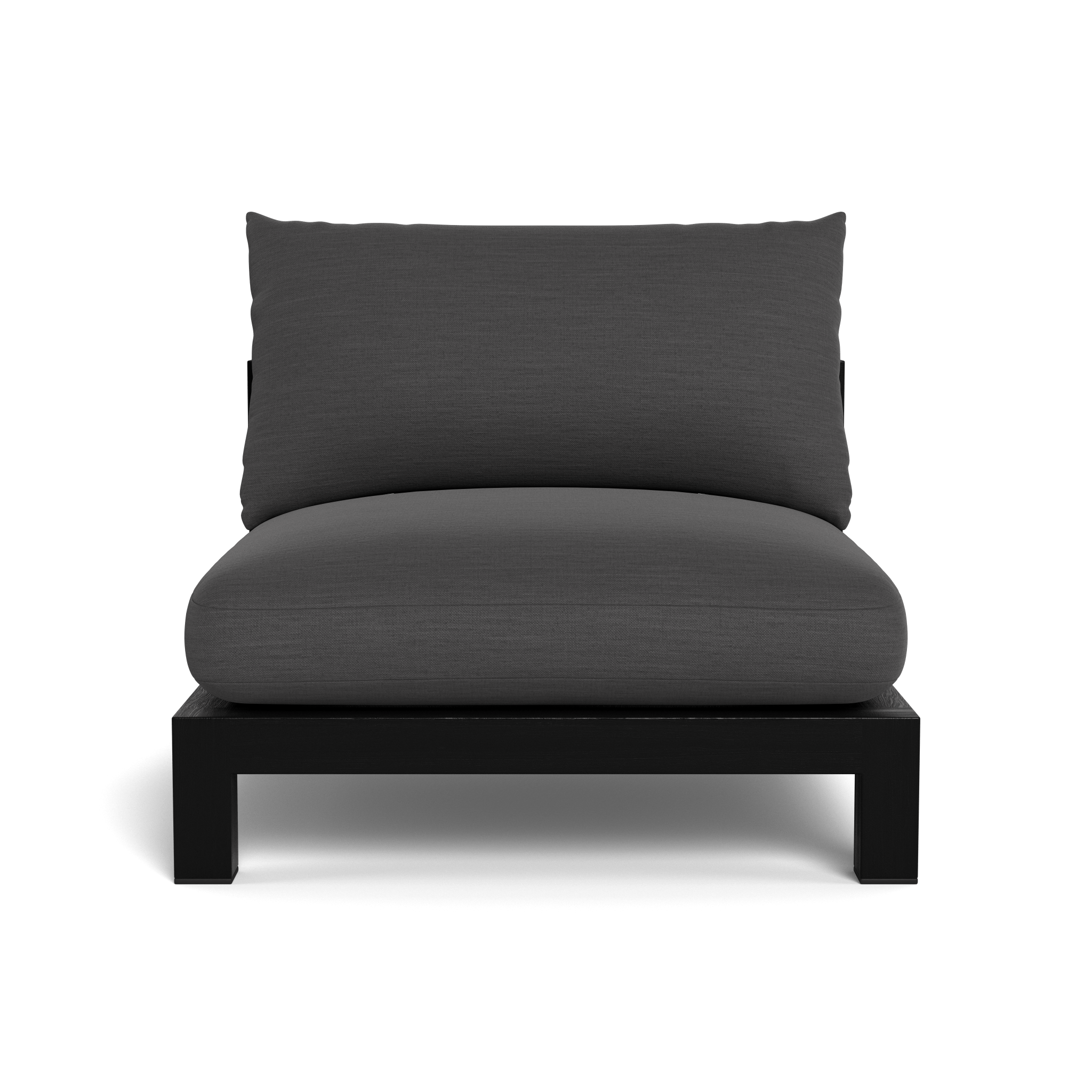 Pacific Teak Armless Single