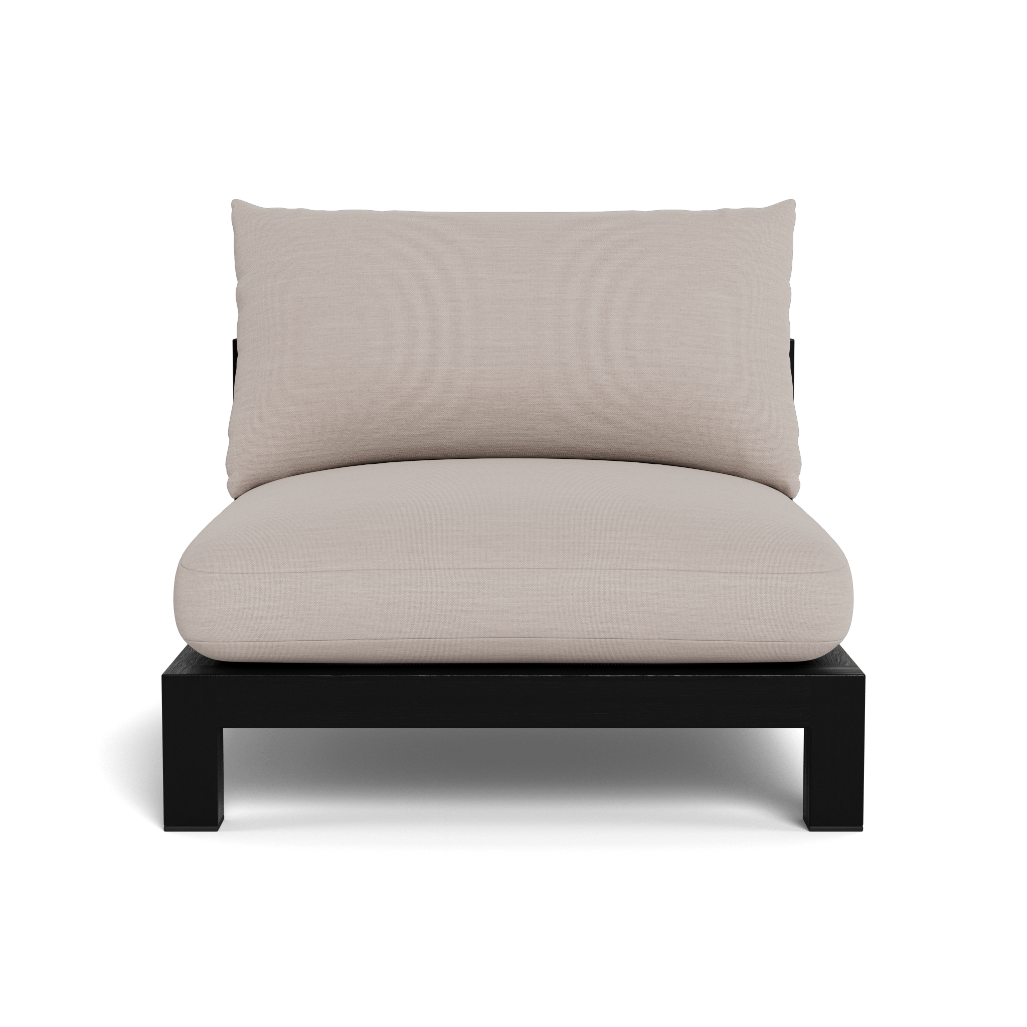 Pacific Teak Armless Single