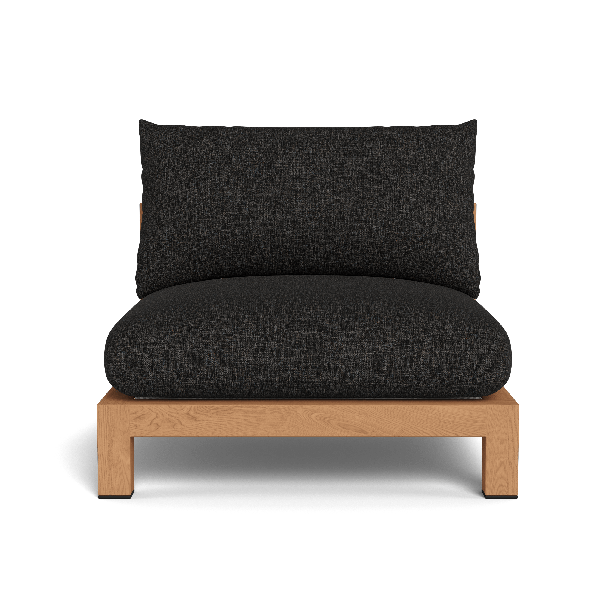 Pacific Teak Armless Single