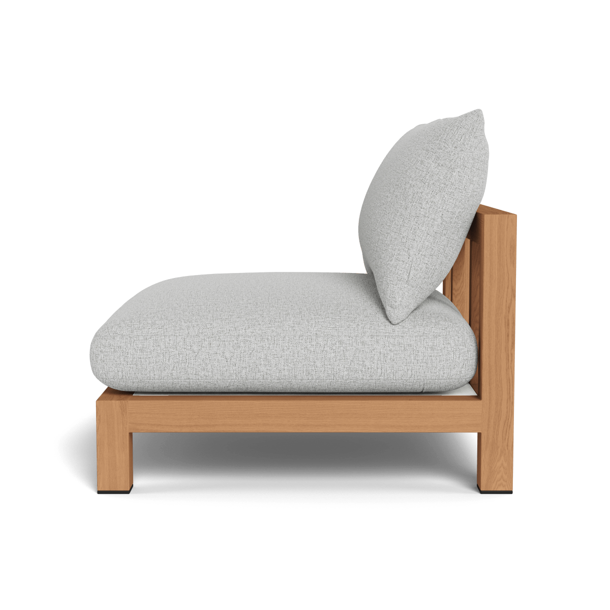 Pacific Teak Armless Single
