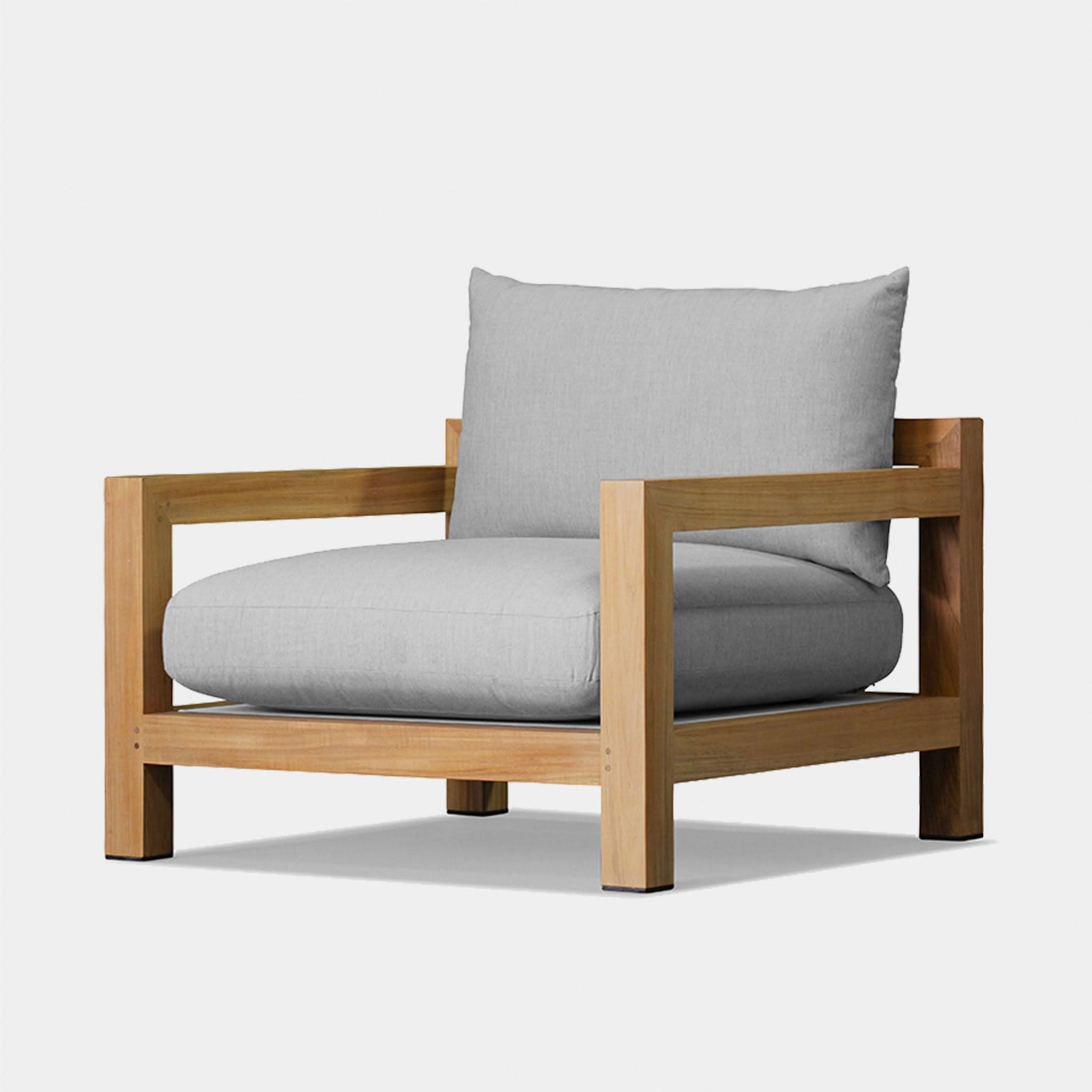 Πολυθρόνα χαλάρωσης Pacific Teak από ξύλο τικ