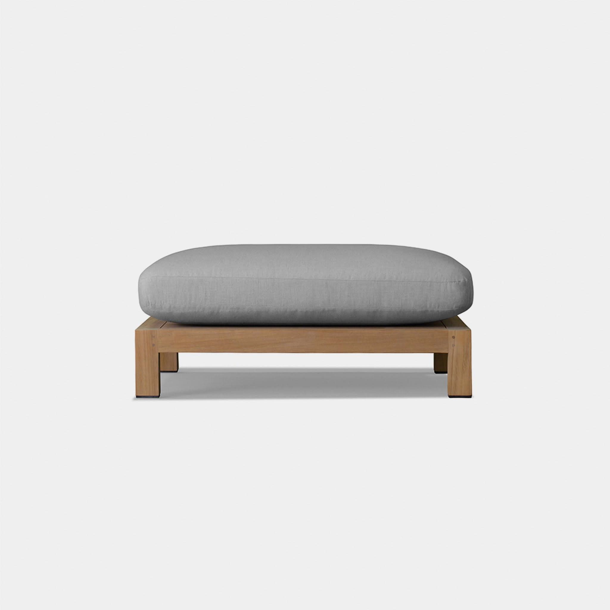 Pacific Teak Ottoman