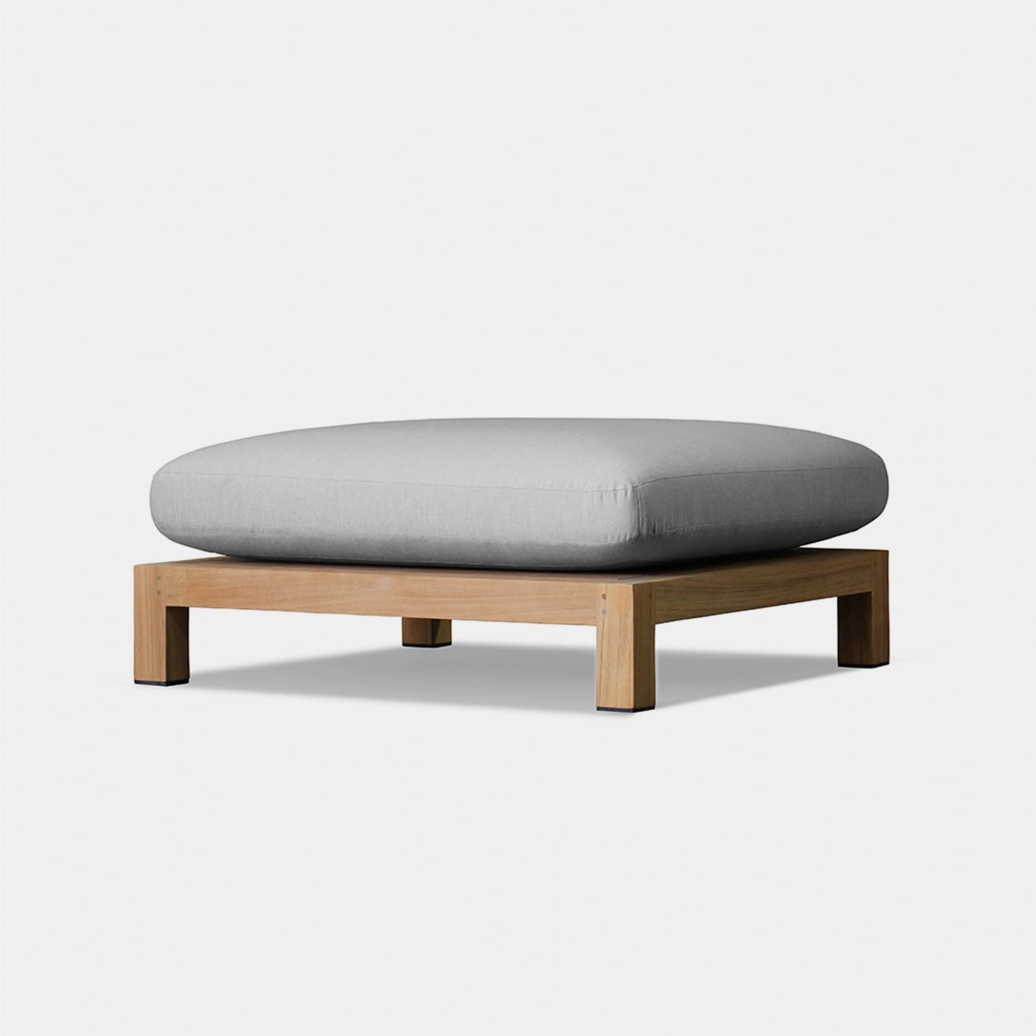 Pacific Teak Ottoman