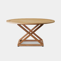 Pacific Teak Round Dining Table 60"