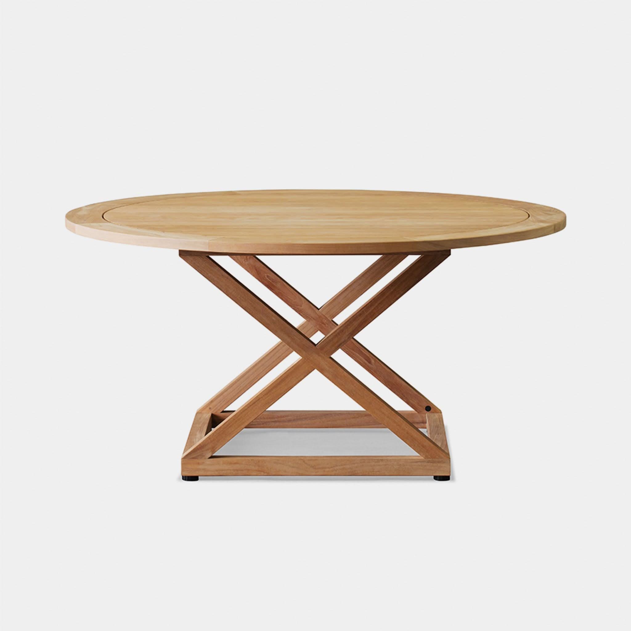 Pacific Teak Round Dining Table 60"