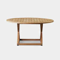 Pacific Teak Round Dining Table 60"