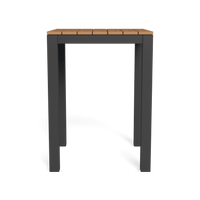 Τραπέζι μπαρ Pacific Teak Square από τικ