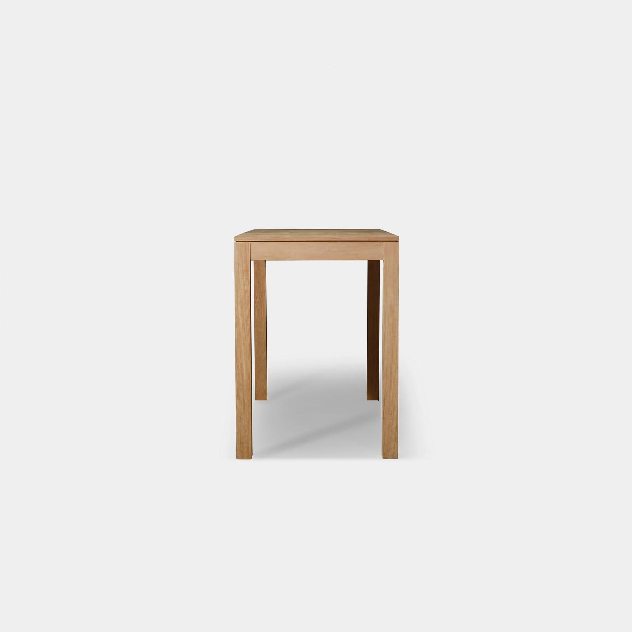 Τραπέζι μπαρ Pacific Teak Square από τικ