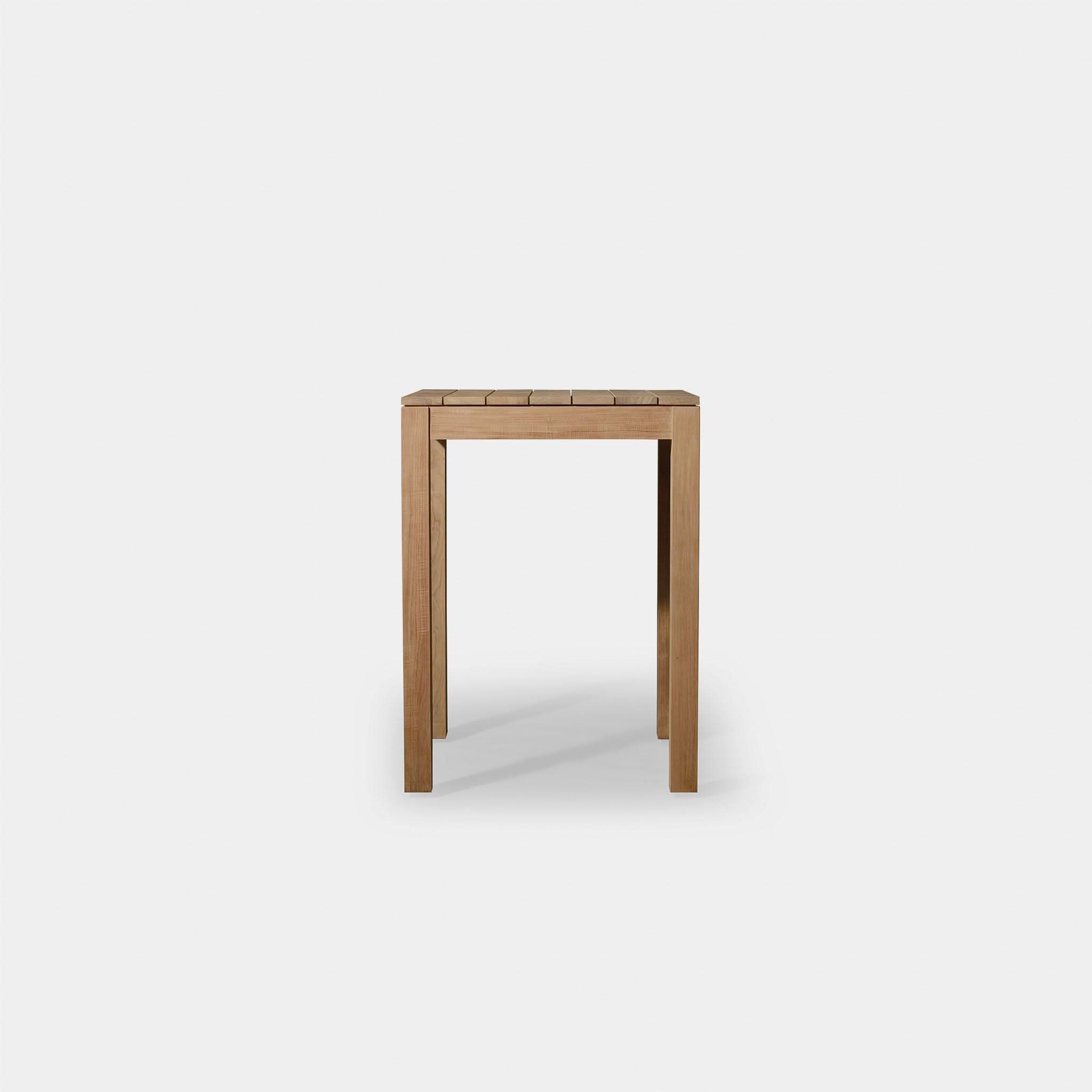 Τραπέζι μπαρ Pacific Teak Square από τικ