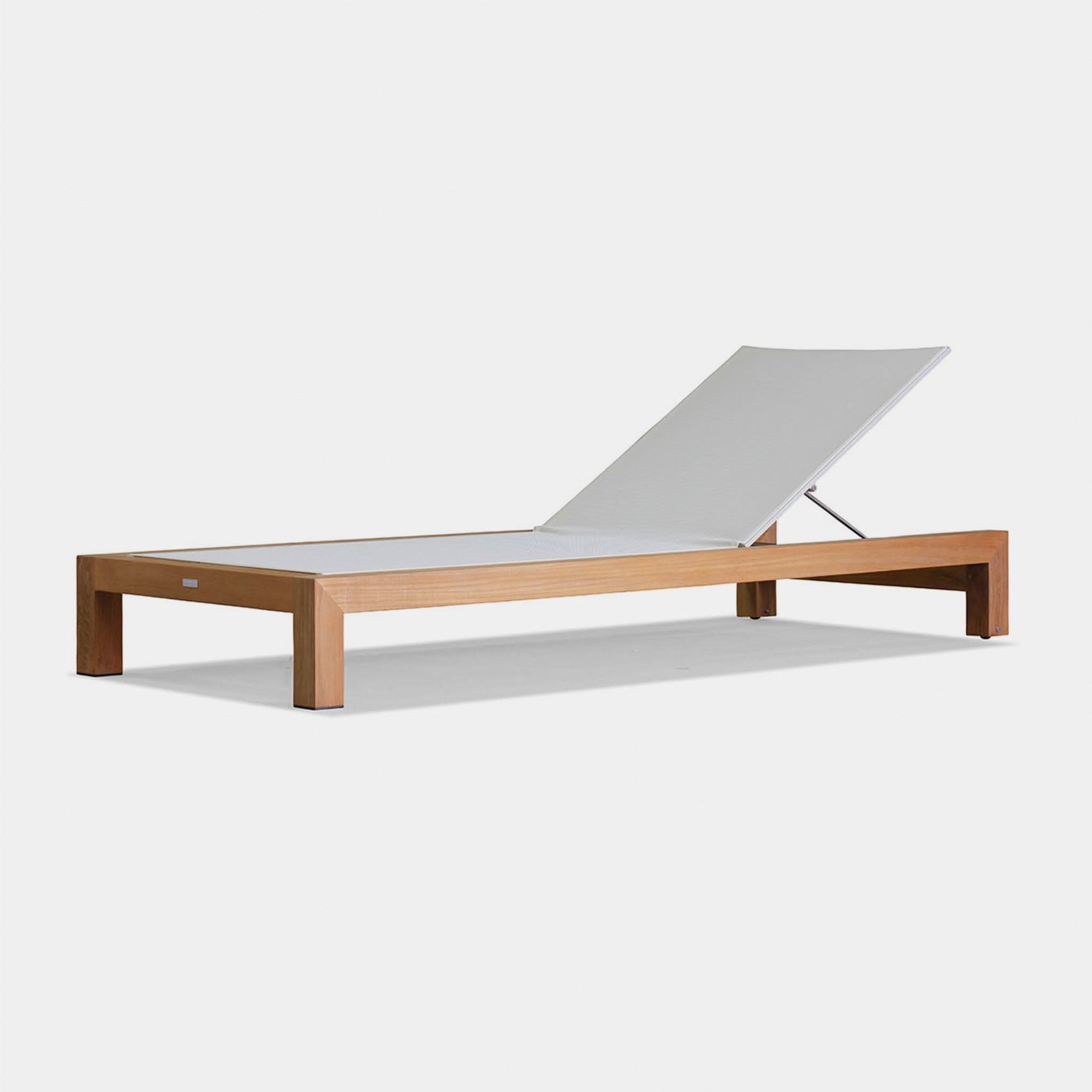 Pacific Teak Sun Lounge
