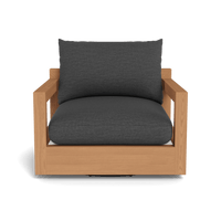 Pacific Teak Swivel Lounge Chair