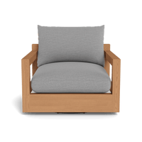 Pacific Teak Swivel Lounge Chair