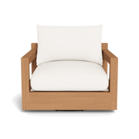 Pacific Teak Swivel Lounge Chair