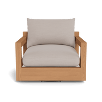 Pacific Teak Swivel Lounge Chair