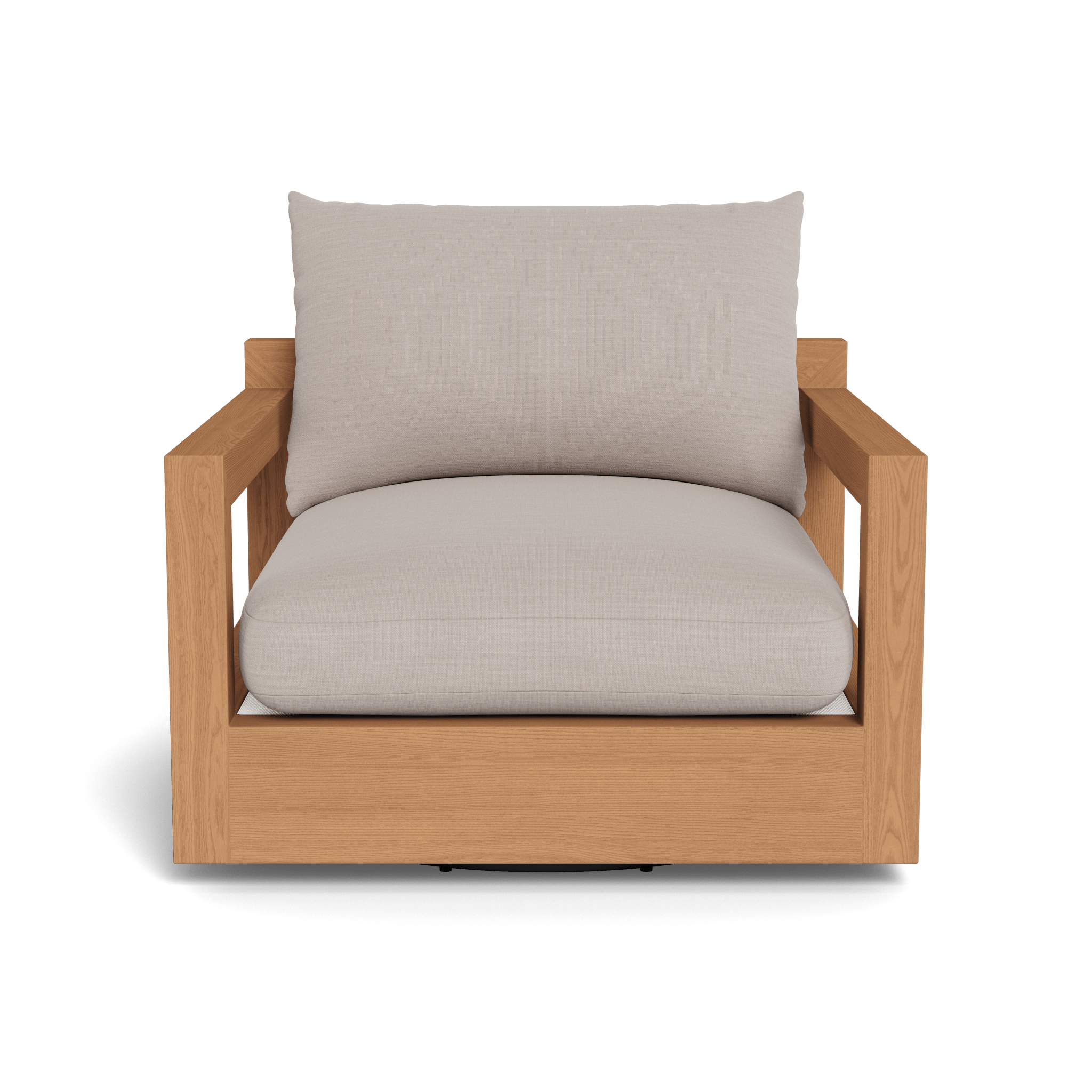 Pacific Teak Swivel Lounge Chair