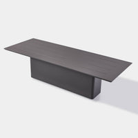 Santorini Slatted Rectangle Dining Table 108"